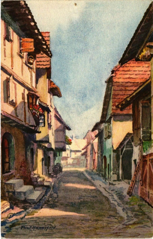 Carte postale ancienne Ecquisheim