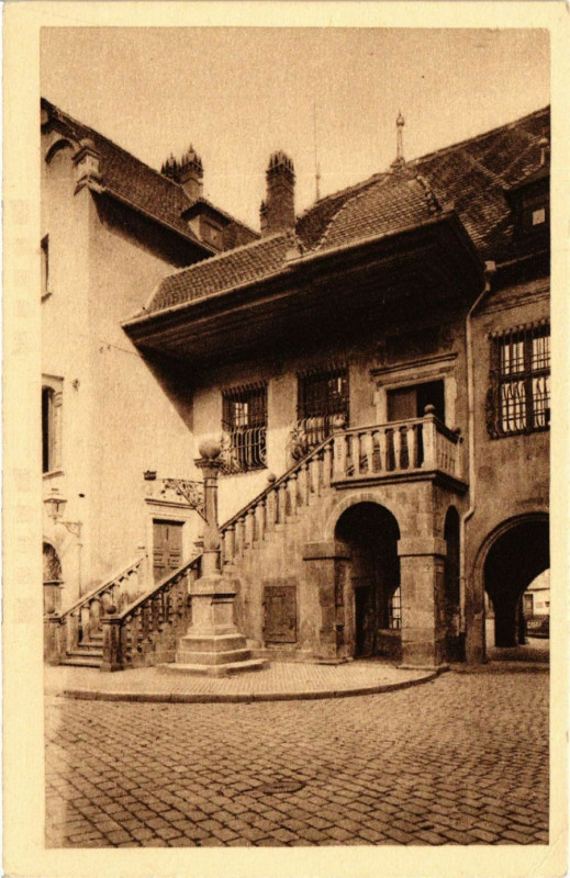 Carte postale ancienne Colmar - Ancienne Douane à Colmar