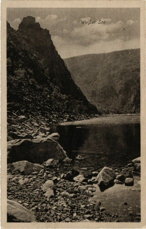 Carte postale ancienne Weiser See