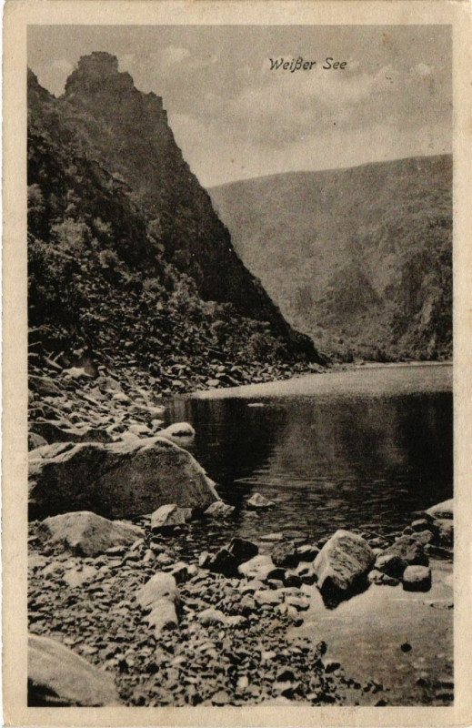 Carte postale ancienne Weiser See