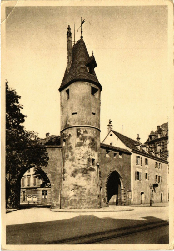 Carte postale ancienne Mulhausen - Bollwerturm
