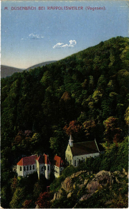 Carte postale ancienne Dusenbach b. Rappoltsweiler (Vogesen)