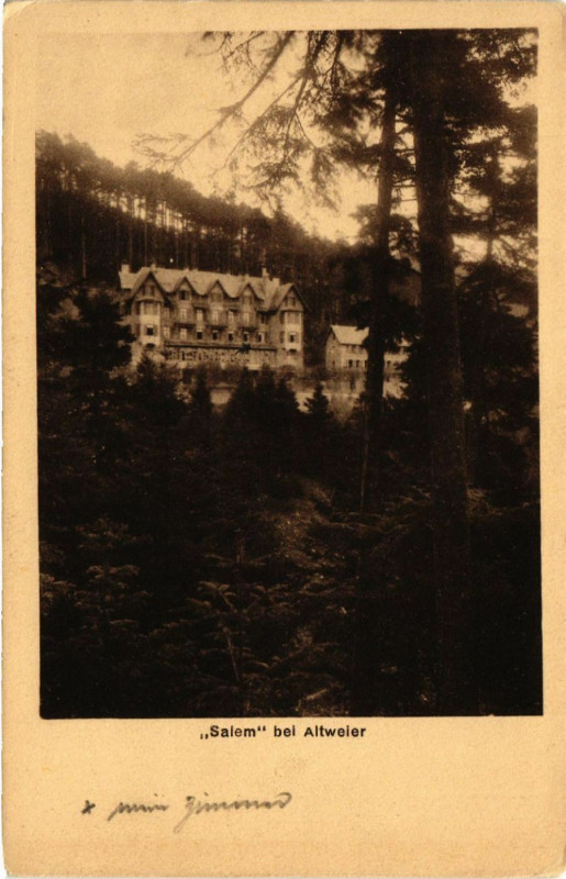 Carte postale ancienne Salem beu Altweier