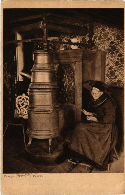 Carte postale ancienne Alsace - Berstett - Esass