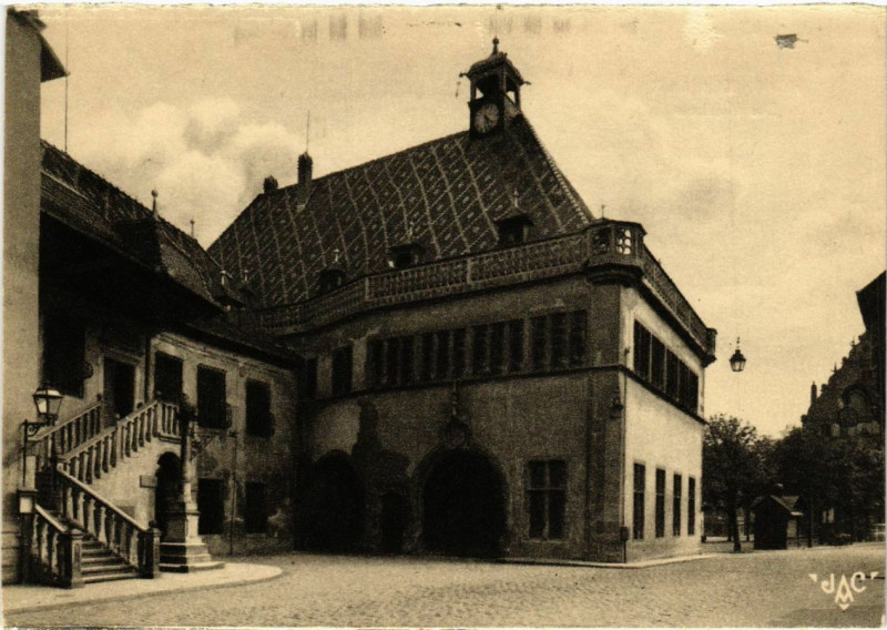 Carte postale ancienne Kolmar - Kaufhaus