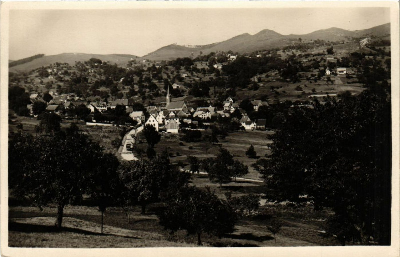Carte postale ancienne SOULTZeren à Soultzeren