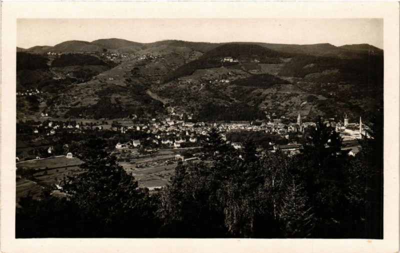 Carte postale ancienne Munster à Munster