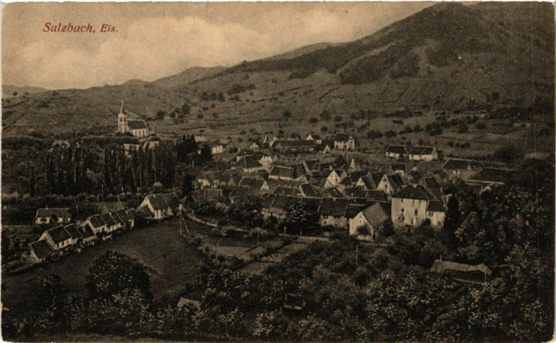 Carte postale ancienne SULZbach