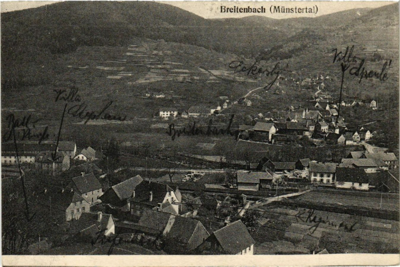 Carte postale ancienne Breitenbach
