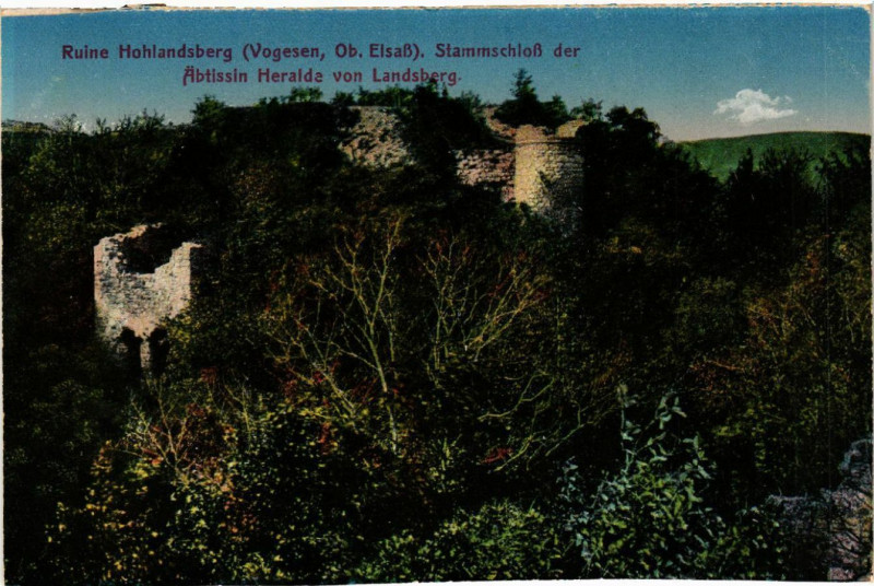 Carte postale ancienne Ruine HochLANDSBERG