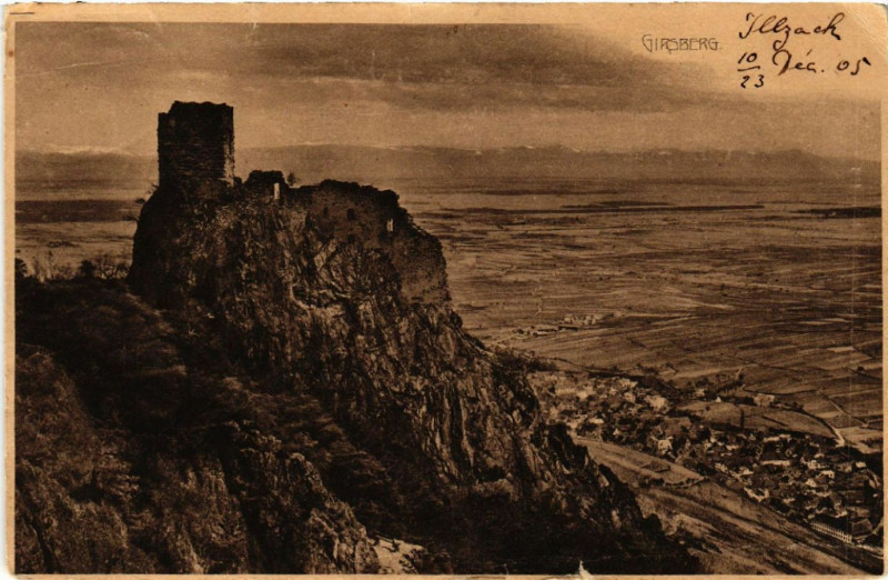 Carte postale ancienne Girsberg