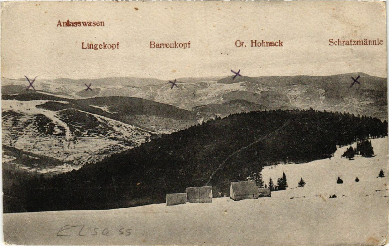 Carte postale ancienne Anlasswasen