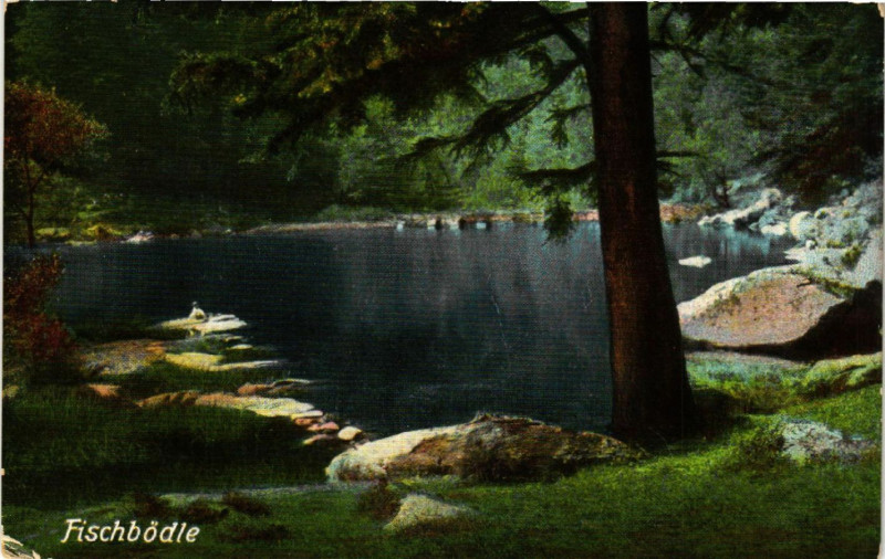 Carte postale ancienne Fischbodle