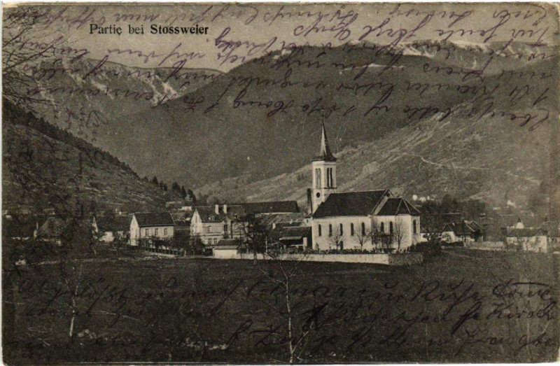 Carte postale ancienne Partie b. Stossweier