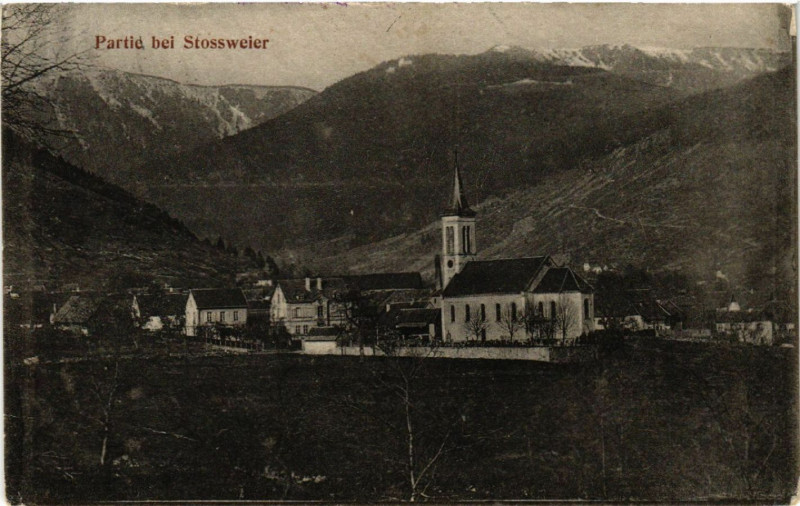 Carte postale ancienne Partie b. Stossweier