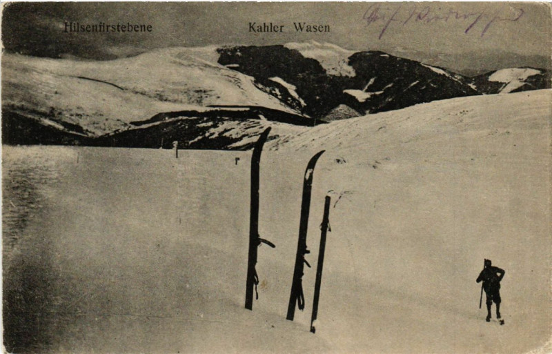 Carte postale ancienne HILSENFIRSTebene - Kahler Wasen