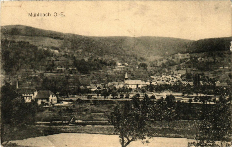 Carte postale ancienne Muhlbach