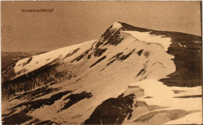 Carte postale ancienne Rotenbachkopf