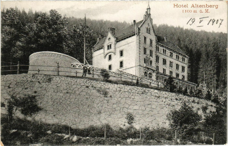 Carte postale ancienne Hotel Altenberg