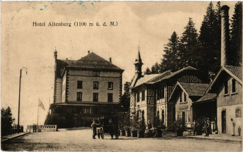 Carte postale ancienne Hotel Altenberg