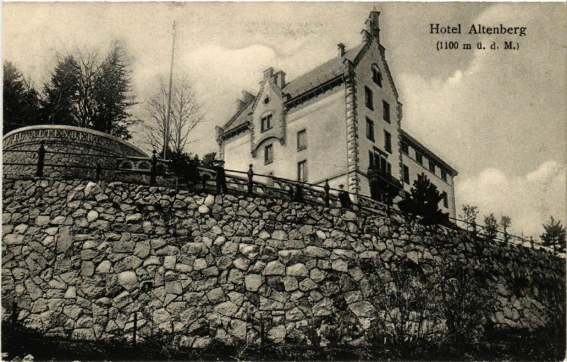 Carte postale ancienne Hotel Altenberg
