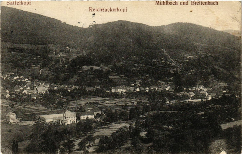Carte postale ancienne Reichsacherkopf