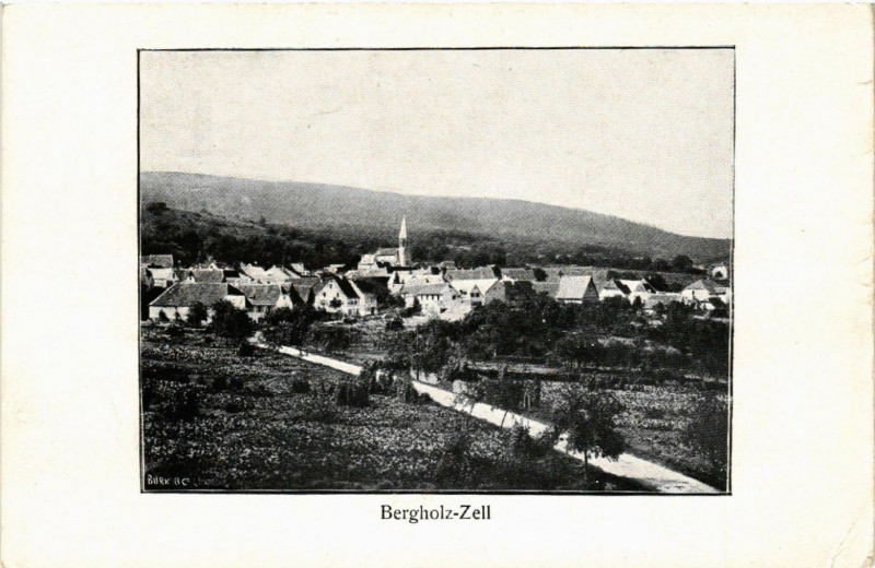 Carte postale ancienne Bergholz-Zell