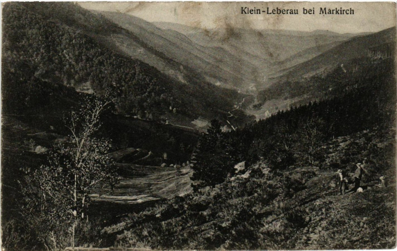 Carte postale ancienne Klein-Leberau b. Markirch