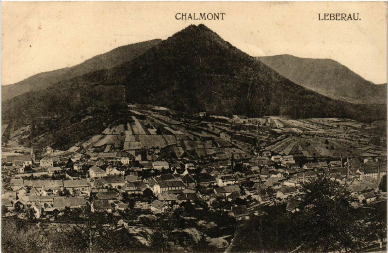 Carte postale ancienne Chalmont - Leberau