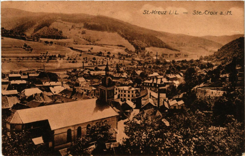 Carte postale ancienne Saint-Kreuz i. L. - Sainte-Croix