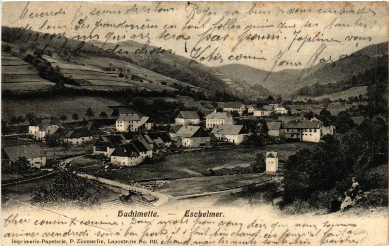 Carte postale ancienne Eschelmer