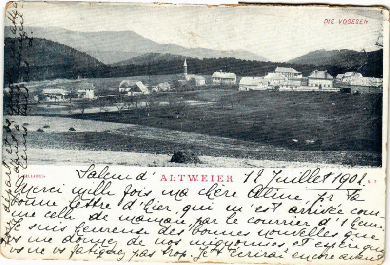 Carte postale ancienne Altweier