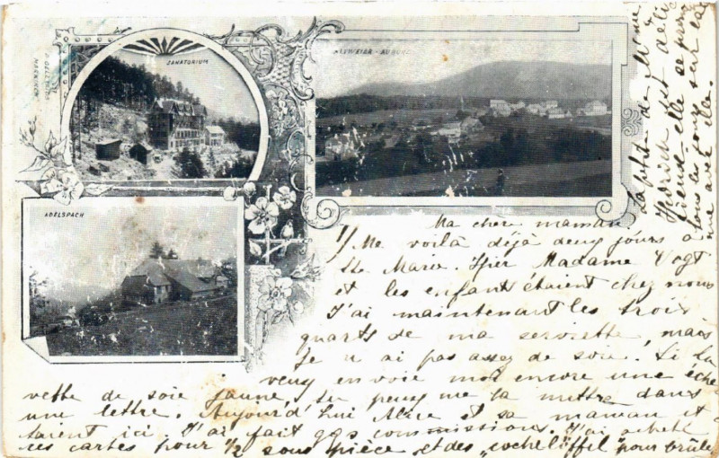 Carte postale ancienne Sanatorium