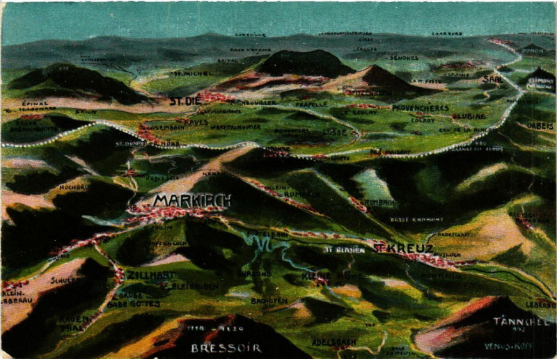 Carte postale ancienne Markirch