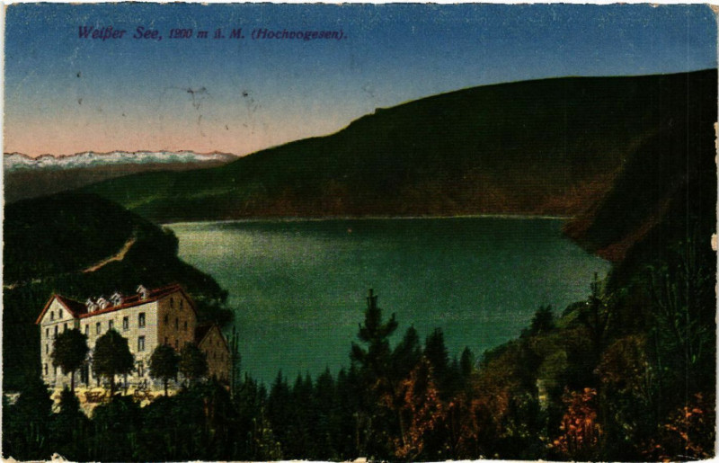 Carte postale ancienne Weisser See