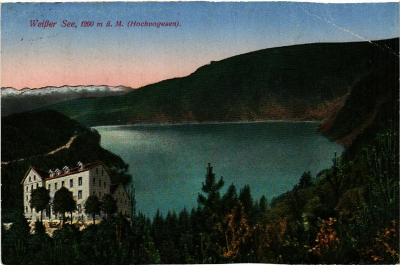 Carte postale ancienne Weisser See