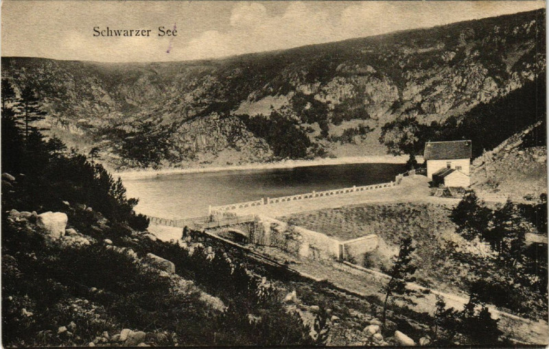 Carte postale ancienne Schwarzer See