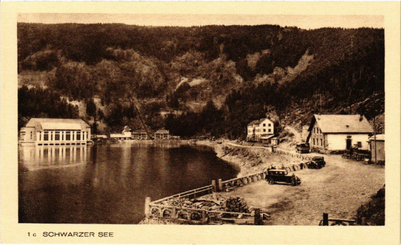 Carte postale ancienne Schwarzer See