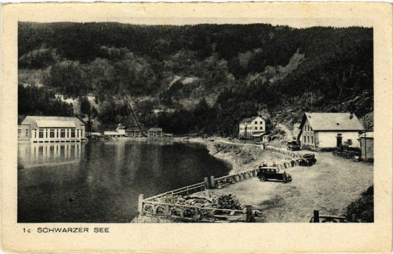 Carte postale ancienne Schwarzer See