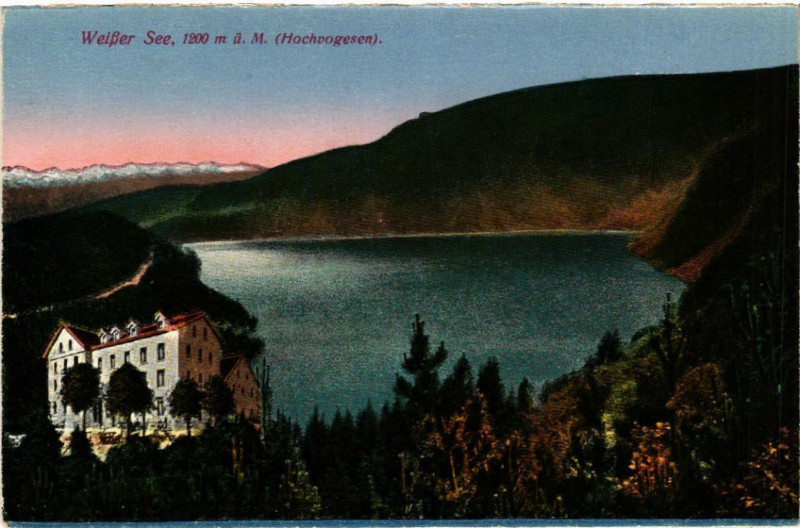 Carte postale ancienne Weisser See