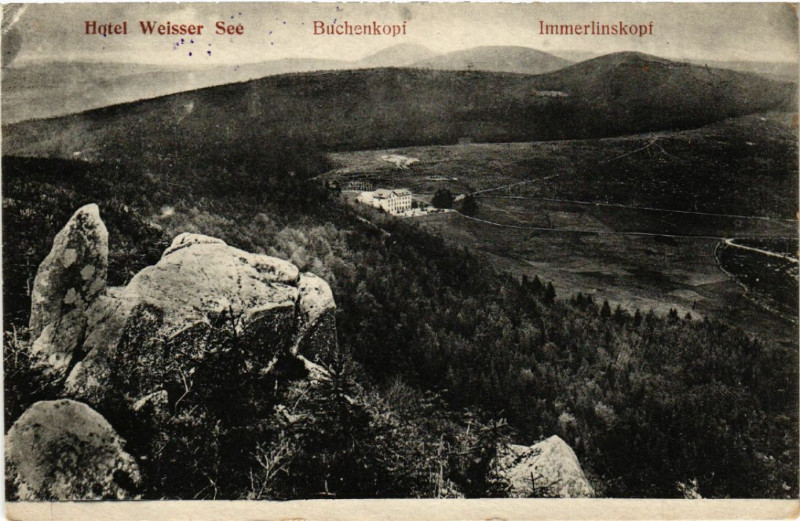 Carte postale ancienne Weisser See - Buchenkopf