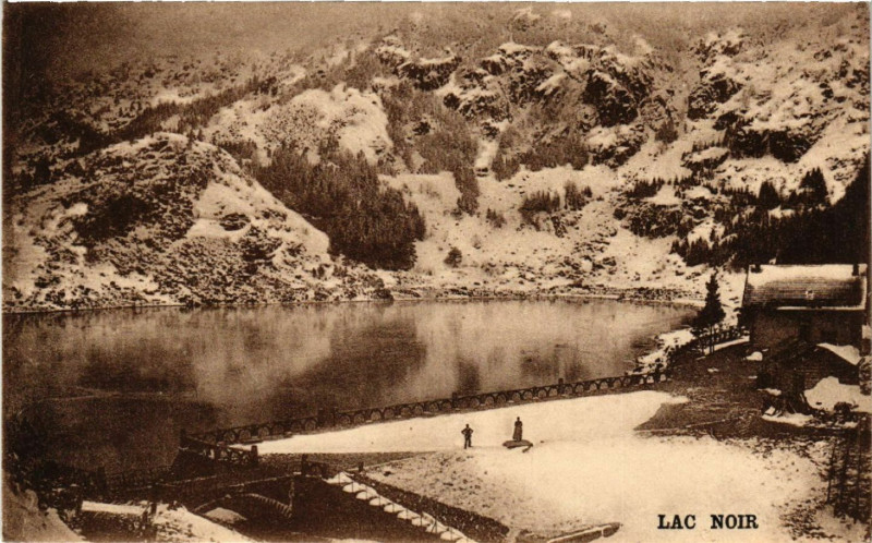 Carte postale ancienne Lac noir