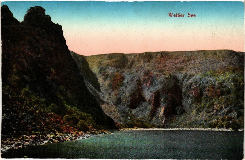 Carte postale ancienne Weisser See
