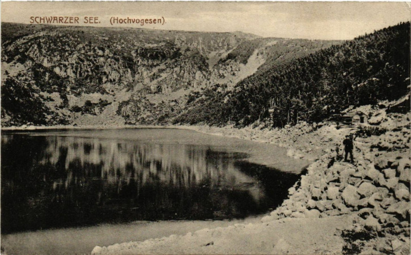 Carte postale ancienne Schwarzer See