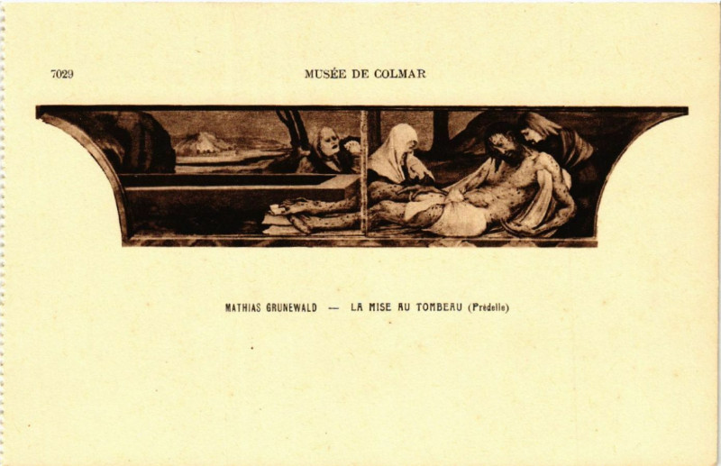 Carte postale ancienne Musée de Colmar à Colmar