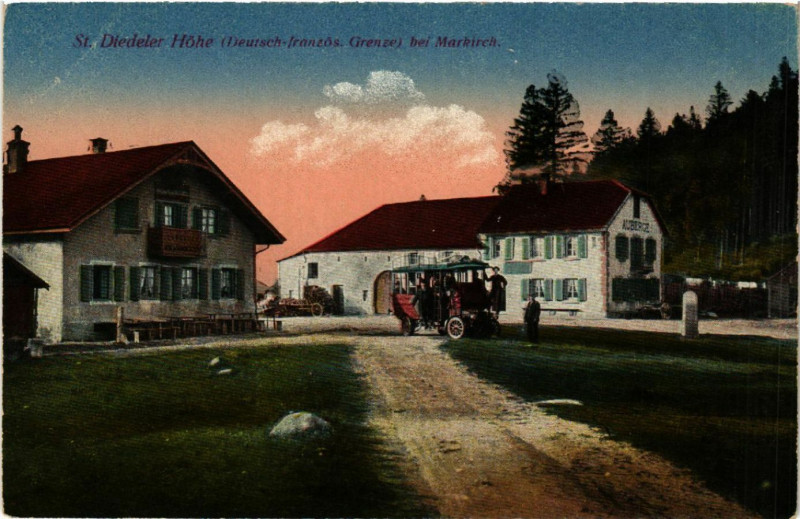 Carte postale ancienne Saint-Diedeler Hohe