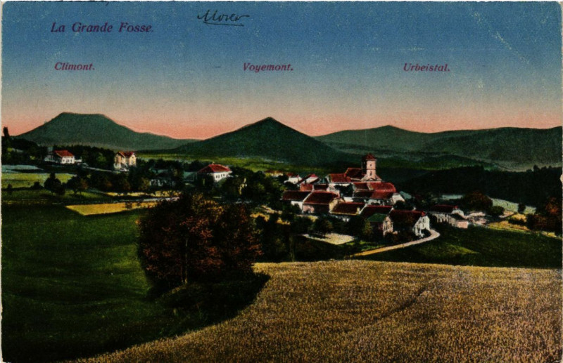 Carte postale ancienne La Grande Fosse