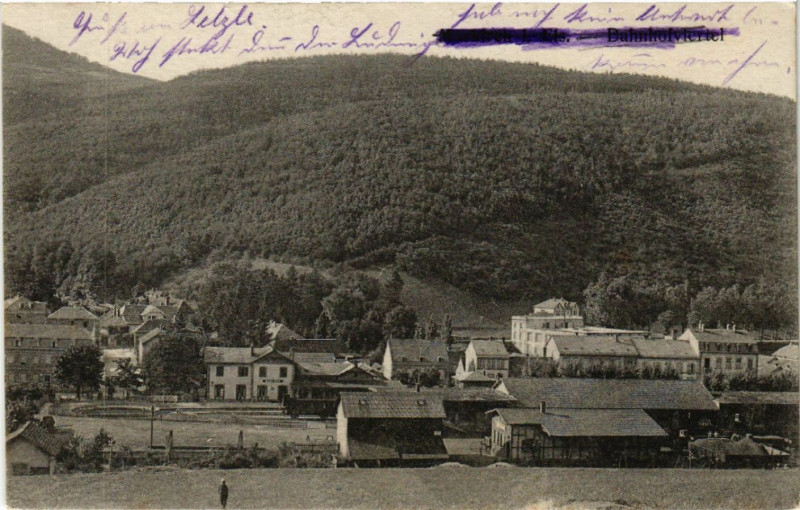 Carte postale ancienne Bahnhofviertel