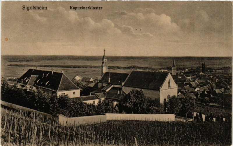 Carte postale ancienne Sigolsheim - Kapuzinerkloster