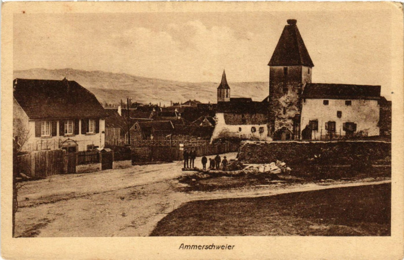 Carte postale ancienne Ammerschweier